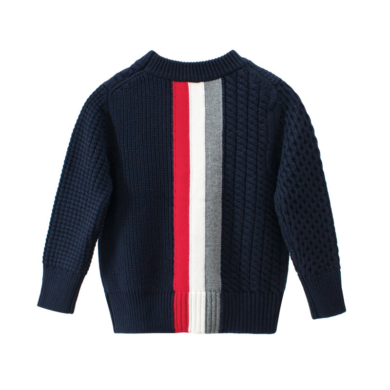 Cheap Price Factory Made Kids Cardigan Knitted Design Boys Wholesale Knitting Baby Boy Sweater Designs Sweater