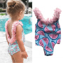 Conyson Hot Beach Baby Girls Ruffles One Piece Swimsuit Newborn Toddler Swimming Bathing Suit Children Backless Beach Swimwear