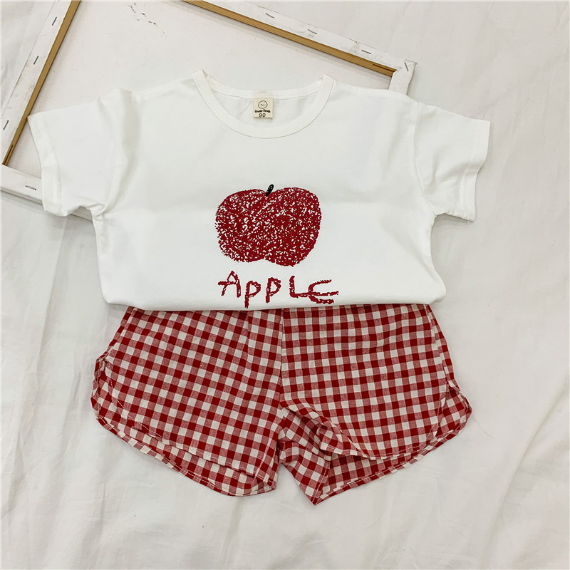 Conyson New Children's Short Sleeved Shorts Set Kids Summer Cotton Korean Comfortable Two Pieces Set Baby girls Boys Clothing