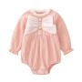 Conyson Infant Baby Girls Clothes Shorts Sleeve Bow Outdoor Clothing Cut Prince Baby Girl Romper