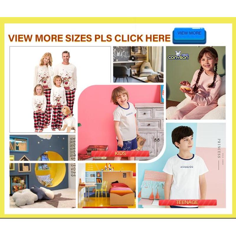 Conyson Wholesale Spring Clothes Long Sleeve 100% Cotton Flower Animal Print Unisex Baby Boys and Girls Sleepwear Pajamas Kids