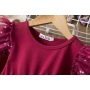 Conyson Floral Fall  Promotional Oem China Wholesale Tulle Premium Summer Kids Formal Girls Birthday Dresses