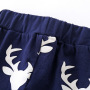 Autumn Winter Newborn Baby Cartoon 2pcs Outfit Christmas Elk Pullover Hooded Sweater And Trousers Baby Boys Cotton Clothes
