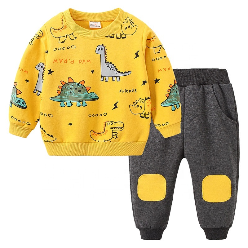 Latest Arrival Kids Jogger Sets Loose And Fashionable New Style Boys And Children's Suits 2 Piece Sets For Children