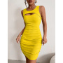 hot sale ready to ship korean fashion womens solid colors online order summer clothes one piece adult woman night ladies dresses