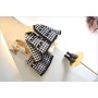 Hot Sale Girls 2 Piece Clothing Sets Plaid Jacket And Skirt Set Short Skirt And Cardigan Set