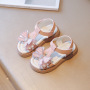 Conyson rts hot sale 3-7years summer baby soft princess shoes Korean fashion design toddler kids girl Non-slip walking sandals