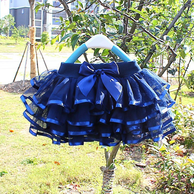 Conyson Wholesale Tutu Skirt Little Girls Cake Tutu Dress Dance Mini Ruffles Birthday Princess Ball Gown Children Kids Clothes