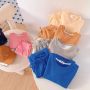 Conyson High Quality Spring Autumn kids Sports Wear Suits Long Sleeve Casual Girls Boys Solid Color Two Piece Kids Set