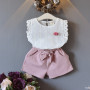 Feiming Industrial New Arrival Summer Children Clothes Fashion Girls Summer Clothing Set