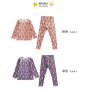 Conyson Wholesale Soft Cartoon Print Cotton Long Sleeves Sleepwear Kids Toddler Little Girl Two Piece Custom Pajamas