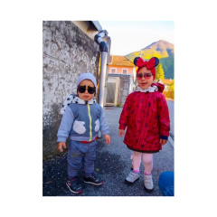 Kids Sunglasses Bear Shape Gradient Lens Children Glasses Trendy Girls Boys Sun Glasses Cartoon Eyeglasses Sunshades