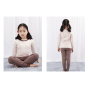 Conyson Wholesale New Designer Animal Print Children Sleepwear Winter Unisex Long Pants Kids Pajamas Set