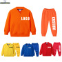 Conyson Custom Made Outdoor hot sale toddler jogger zipper suit Baby Clothes Kids cotton clothing Tracksuits Sweatsuit Sets