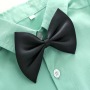Conyson High Quality kids Summer Gentleman Short Sleeve Shirt+suspender Shorts 2pcs Outfits Baby Boys Pants Clothing Sets