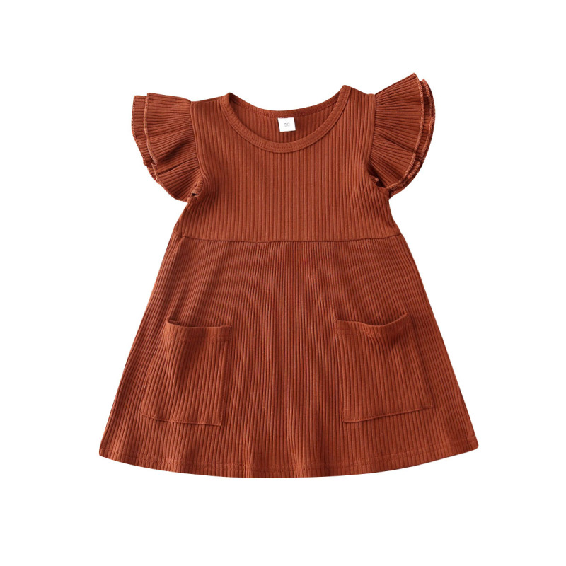 New Style Children's Summer Dress Clothing Girl Casual Daily Skirt Dress Girl Summer Clothes