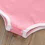 Conyson rts ins hot sale cotton Unisex sleeveless kids children summer button clothes suits toddler newborn romper baby clothing