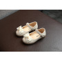 Conyson hot sale korean design spring slip on shining child shoes toddler baby kids girl bowknot clothing princess socks shoes