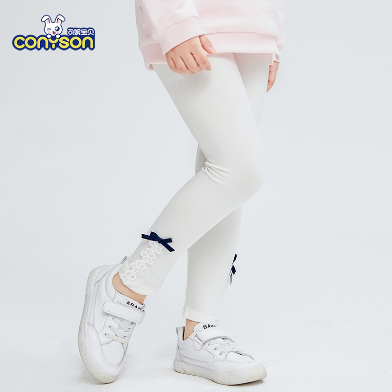 Wholesale Knitted Cotton Lace Pink Cute Girls Socks Children'S Pantyhose Girl Tights Leggings Soft