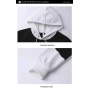 Conyson Oem 2 Piece Spring Jogging Track Sweat Suits Sets Custom Logo Printed Pullover Jogger Men's Sweatshirt And Hoodie Set