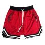 Men's plus basketball Running Cargo shorts with net Homme Streetwear Custom zip pockets Gym Sports Men's Elastic Waist Shorts