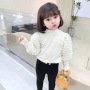Conyson Spring Girls Baby Bottoming Shirt New Children's Fashion Long-sleeved T-shirt Kids Outer Wear Puff Sleeve Sweater