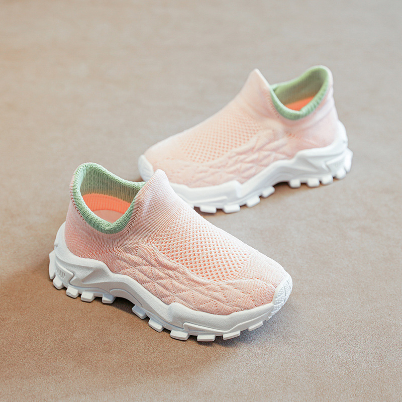 Conyson High Quality Fashion Unisex wholesale Outdoor Sport Rubber Unisex Anti-proof Light Flexible Designer Running Kids Shoes