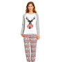 Direct Selling Simple And Exquisite Christmas Pajamas Parent-child Set Home Comfort Soft Pajamas
