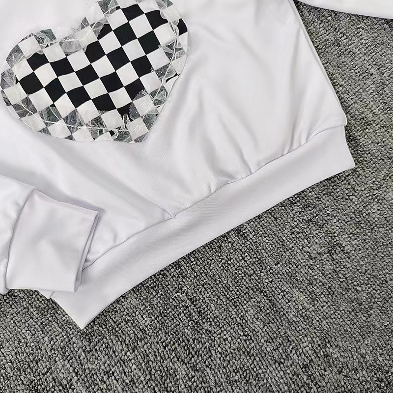 Conyson Stock Lots Spring Autumn Comfortable Casual Style Lattice Design Polyester Two Piece Girls Kids Clothing Sets