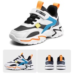Conyson Hot Wholesale Latest Design Sports Style Solid Mesh Breathable Lightweight Rubber Kids Shoes Boys Casual Sneakers
