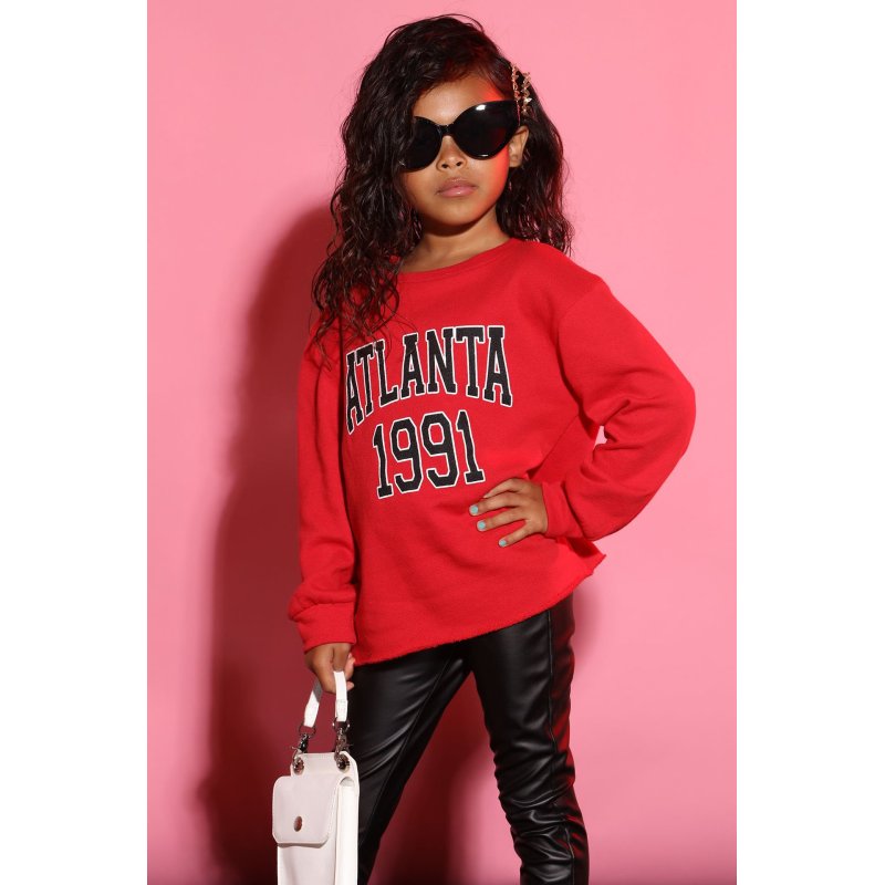 Conyson Spring Fashion Cotton Kids Girls Solid Hoodies Long Sleeve Pullover High Quality Letter Print Infant Boys Clothes Tops