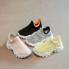 Conyson High Quality Fashion Unisex wholesale Outdoor Sport Rubber Unisex Anti-proof Light Flexible Designer Running Kids Shoes