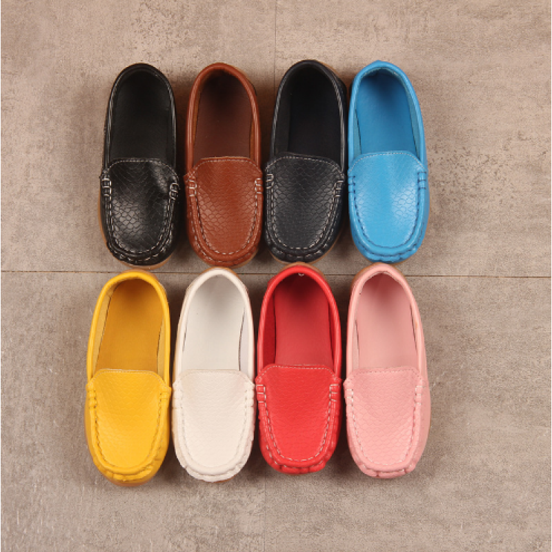 Conyson wholesale toddler baby kids spring autumn Korean fashion boutique designer non-slip boy girl Outdoor solid leather shoes