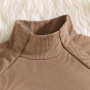 Conyson Winter Hot Sale Children Clothes Knit Long Sleeve Korean Autumn And Winter 2 Pieces High Collar Strip Knitted Girl Set