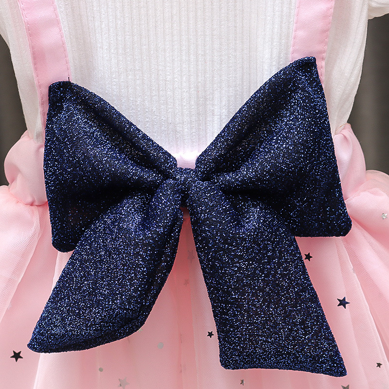 New Arrival Latest Design Baby Dress Net Yarn Cute Style Baby Toddler Children's Clothing Princess Little girl Dress