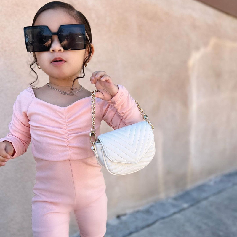 Conyson New Hot Fashion Kids Clothes Boutique Summer Bodysuits Kids Casual Custom Baby Girls Sleeveless One Piece Solid Jumpsuit