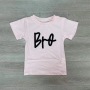 Camiseta infantil Conyson Summer, blusa de algodão para meninas e adolescentes, estampa de letras, moda masculina.