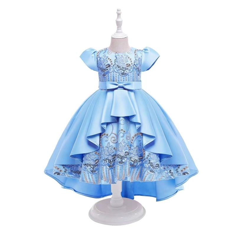 Conyson 2023 Little Kids Ball Gown Flower Girls Christmas Short Evening Frock Design Baby Birthday Party Princess Dresses