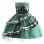 New Style Sequin Flower Girl Birthday Party Wedding Gown Children Girl Dresses Kids Dresses For Girls