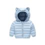 New Style Boys And Girls Jackets Coat Kids Jackets Clothing Light Down Coats With Ear Hoodie