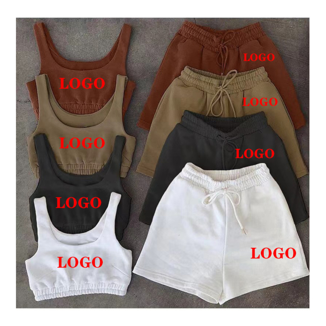Wholesale 2023 Summer New Summer Clothes 2023 Fitness Activewear Slip Cozy Jogger WomenTwo Pieces Suit Seamless Women Set