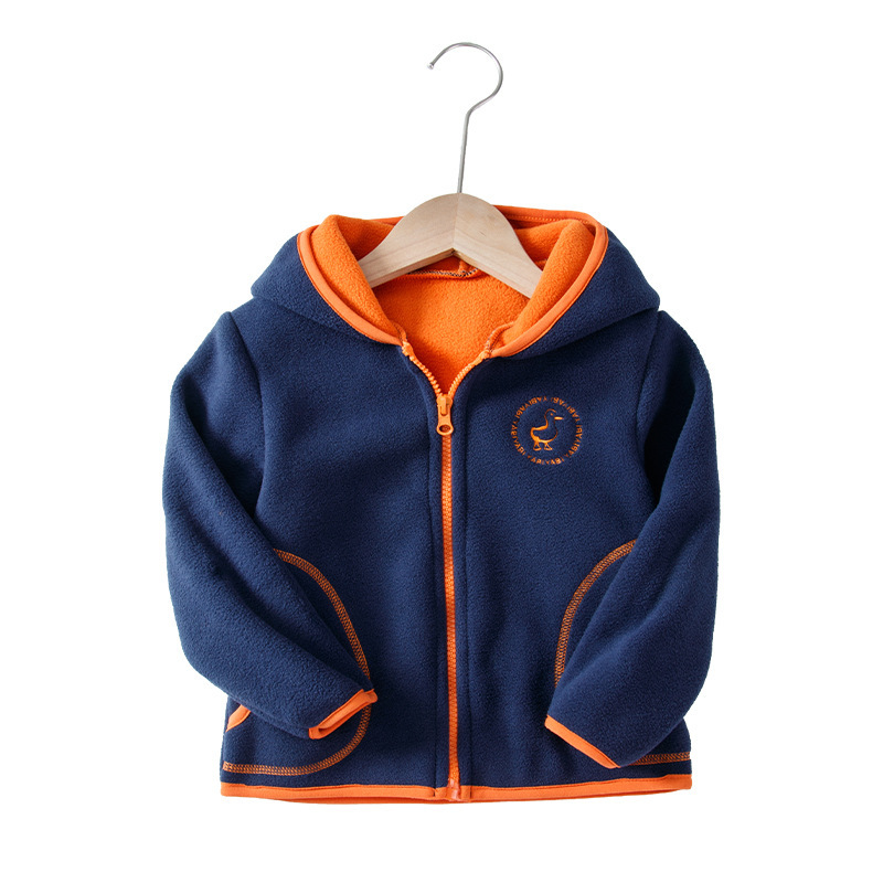 Conyson hot sale autumn kids fashion polar fleece designer clothes fall warm casual children clothing wholesale boy girl jacket