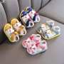 Conyson rts hot sale 1-3years summer baby soft shoes Korean fashion design toddler child Non-slip kids boy girl walking sandals