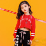 Fashion New Handsome Street Dance Girls Sweatsuits Children's Performance Autumn Clothing Sets