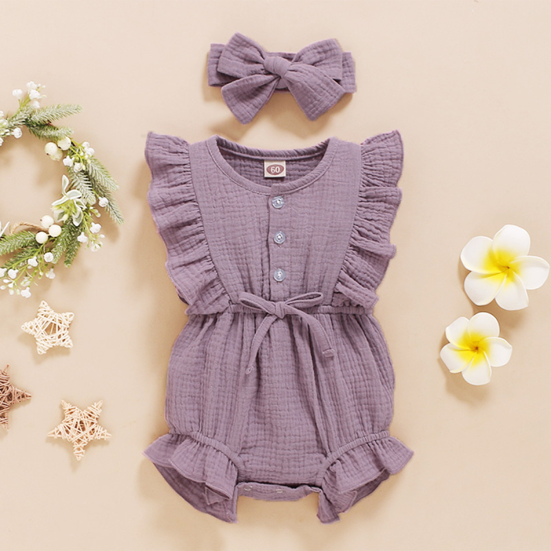 New Girls Romper Dress Fashion Latest Design Dress Various Color Latest Fashion Kids Birthday Gifts Newborn Baby Romper Girl