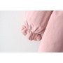 Conyson Infant Girls Solid Cute Coat Button Long Sleeves Baby Clothing Flower Dress Litter Princess Boutique Jacket