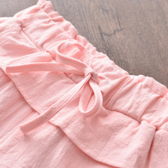 Conyson Wholesale Boutique Flares Fashion 2 Pieces Little Girls Matching Clothing Kids Sleeveless Clothing Baby Clothes Outfit
