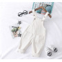 Wholesale Suspenders Style Kids Clothing Corduroy Pants Warm Knitting Kids Pants With Pockets Jumpsuit