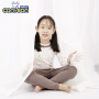 Winter Floral Long Sleeve Pijamas Kids Pyjamas Custom Ribbed Wholesale Pajamas Kids Organic Girls' Sleepwear