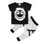Conyson kids summer korea Fashion boutique infant children clothes suit Toddler baby Boy T-shirt Pant 2 Pieces wear clothing Set